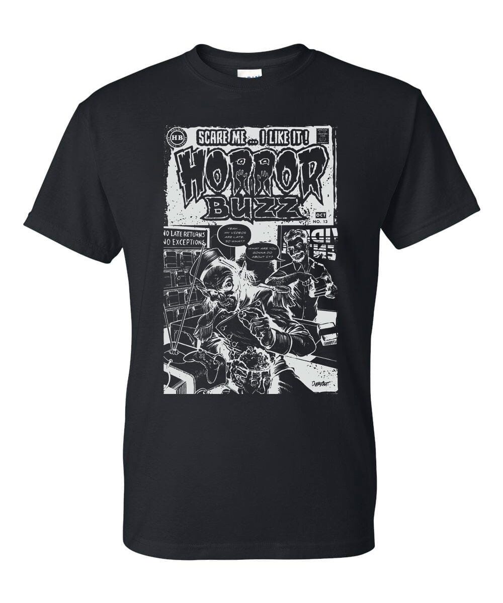 HorrorBuzz Comic Book Collectable T-shirt